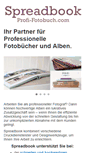 Mobile Screenshot of profi-fotobuch.com